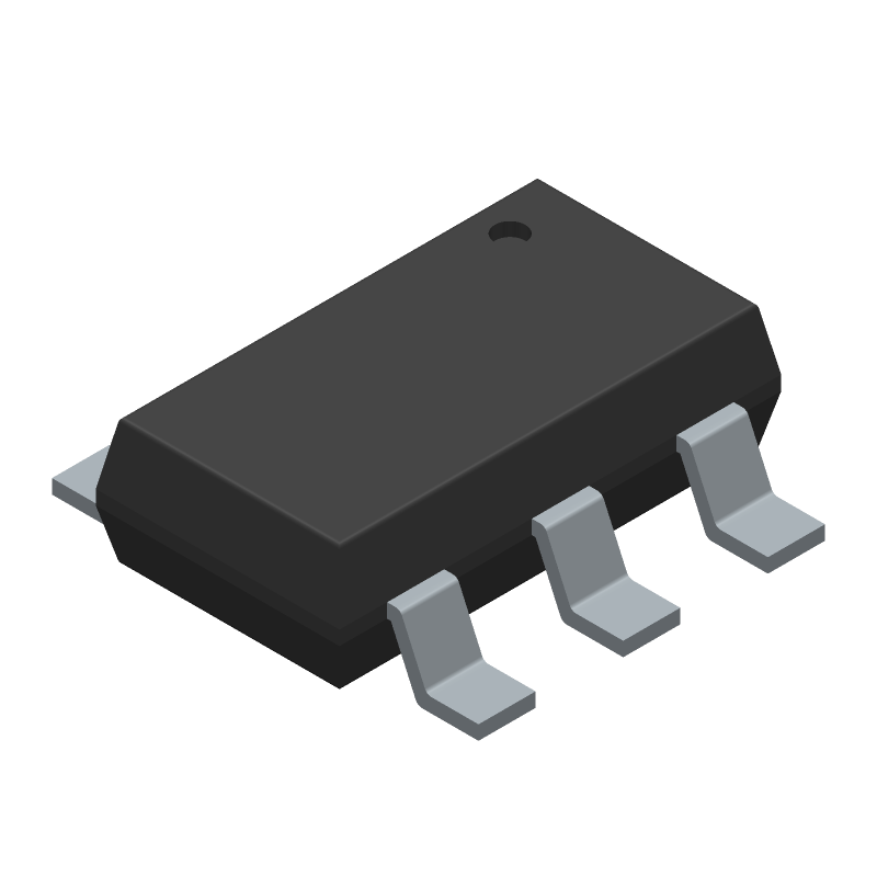 Small Signal Field-Effect Transistor, 3.3A I(D), 30V, 1-Element, N-Channel, Silicon, Metal-oxide Semiconductor FET, GREEN, PLASTIC, TSOT26, 6 PIN