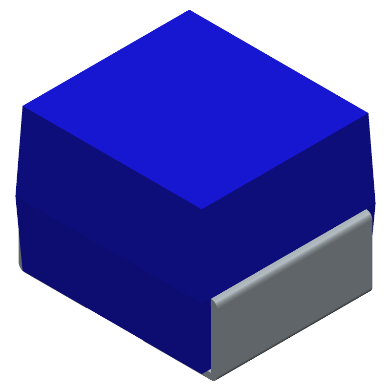 Inductor Power Unshielded Wirewound 1uH 20% 100KHz Ferrite 2.6A 0.058Ohm DCR 1210 T/R