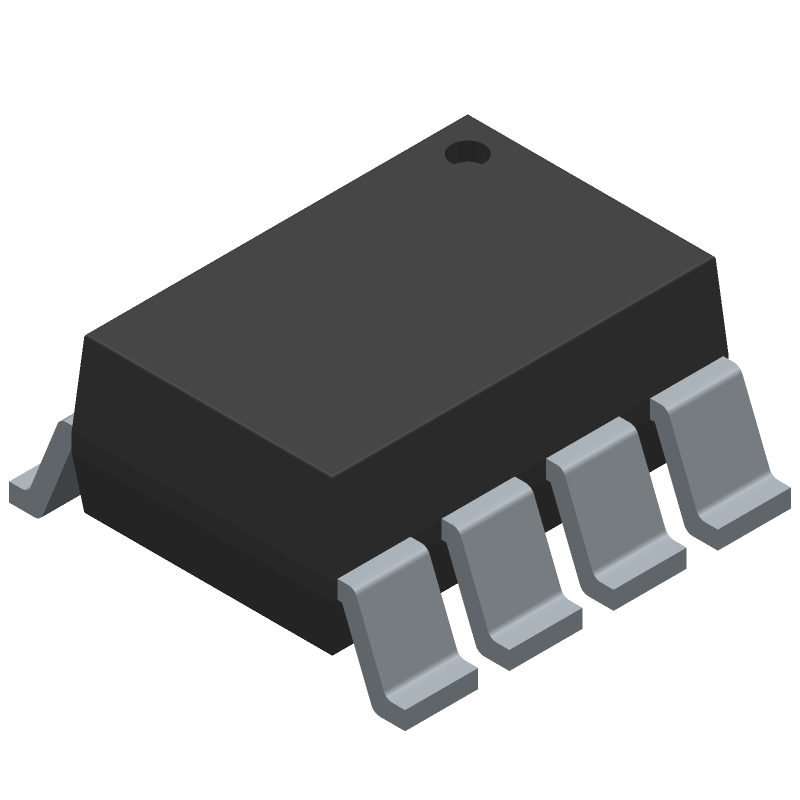 1-Ch 3.75kV Optocoupler, 20Mbps, 3-State Output, SMD