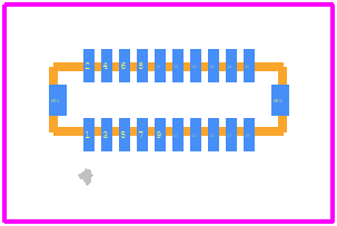DF37B-20DP-0.4V(53) - Hirose PCB footprint - Other - Other - DF37B-20DP-0.4V(53)-2