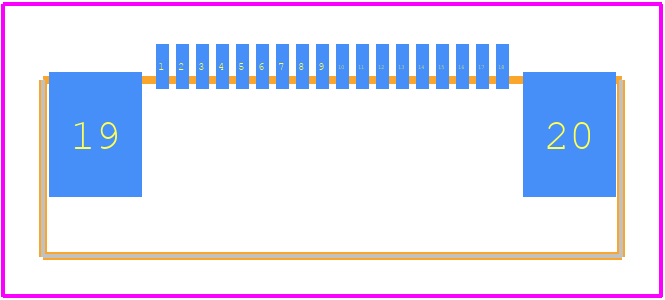 1-1734839-8 - TE Connectivity PCB footprint - Other - Other - 1-1734839-8-1