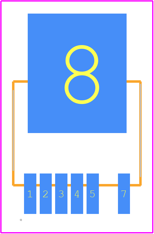 DPA426R - Power Integrations PCB footprint - Other - Other - (TO-263-7C)