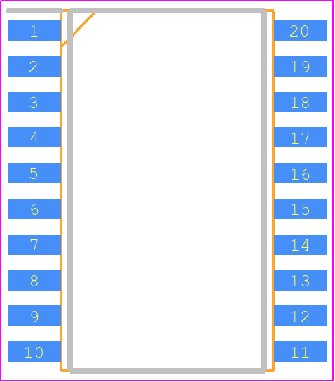 ITS716GFUMA1 - Infineon PCB footprint - Small Outline Packages - Small Outline Packages - ITS716GFUMA1