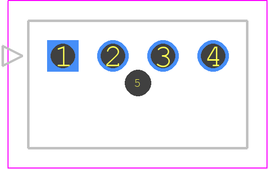 1053091104 - Molex PCB footprint - Other - Other - 105309YY04_U