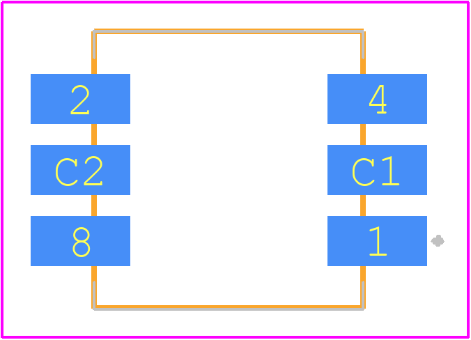 94HAB08WT - Grayhill PCB footprint - Other - Other - 94HAB08WT-2