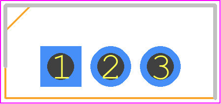 RFP50N06 - onsemi PCB footprint - Transistor Outline, Vertical - Transistor Outline, Vertical - TO-220-3