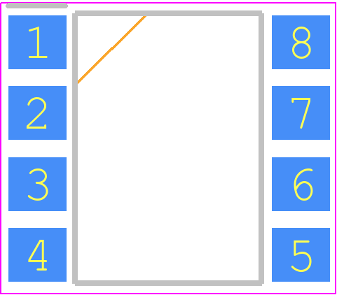MID400S - onsemi PCB footprint - Small Outline Packages - Small Outline Packages - MID400S