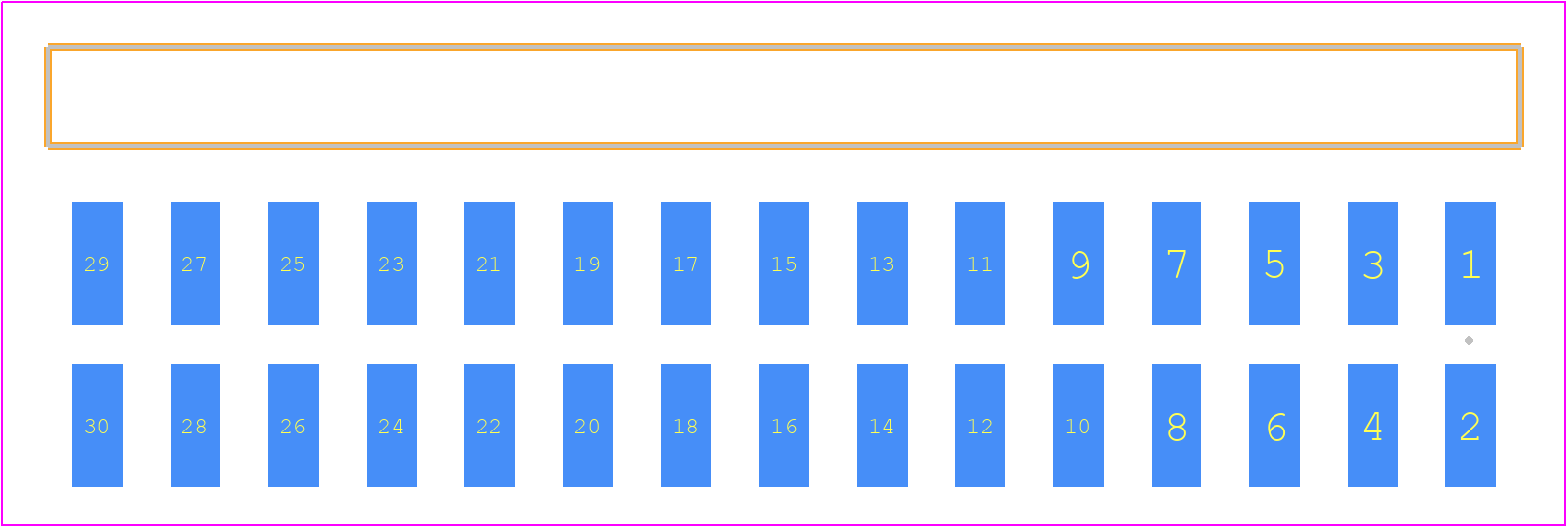 TSM-115-01-L-DH - SAMTEC PCB footprint - Other - Other - TSM-115-ZZ-YYY-DH