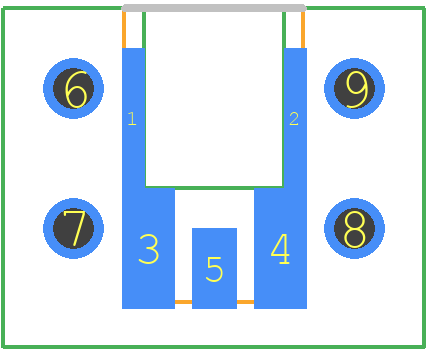 MMCX-LR-SMT(40) - Hirose PCB footprint - Other - Other - MMCX-LR-SMT(40)