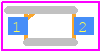 SMV2020-079LF - Skyworks PCB footprint - Small Outline Diode Flat Lead - Small Outline Diode Flat Lead - SC-79