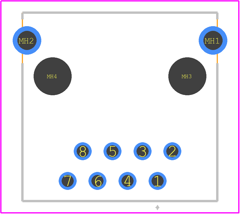 09350022102 - HARTING PCB footprint - Other - Other - 09350022102-1