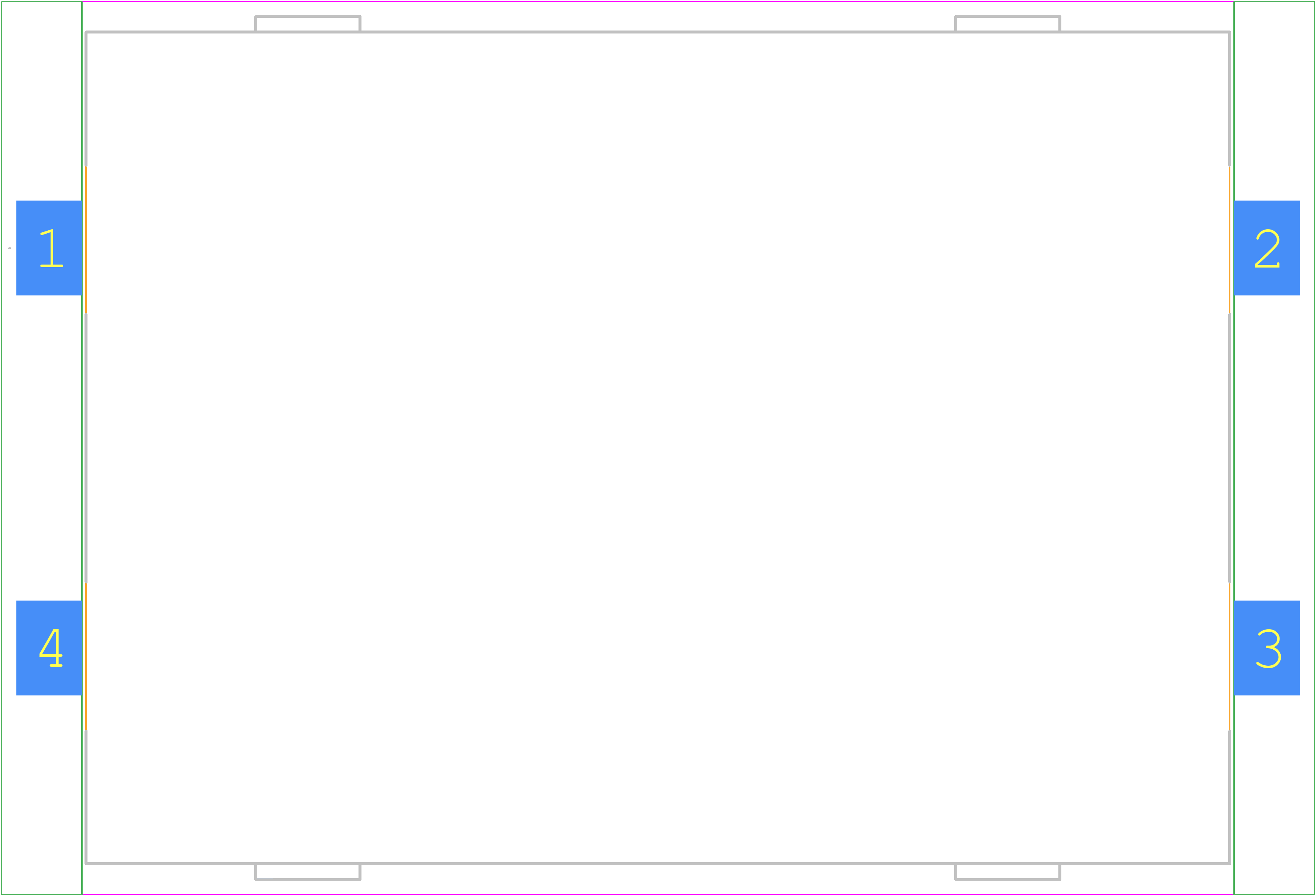 1108 - Keystone Electronics PCB footprint - Other - Other - 1108-4