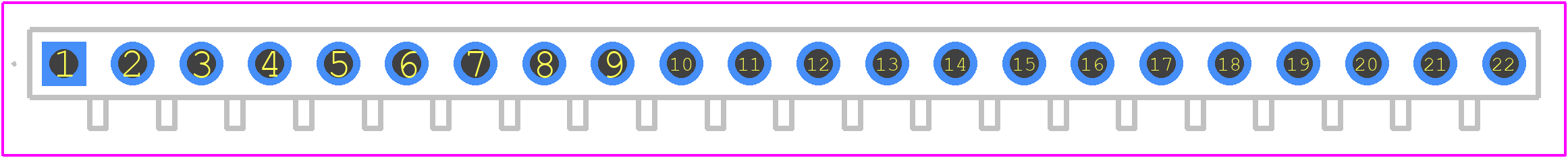 2-825433-2 - TE Connectivity PCB footprint - Other - Other - 2-825433-2-3