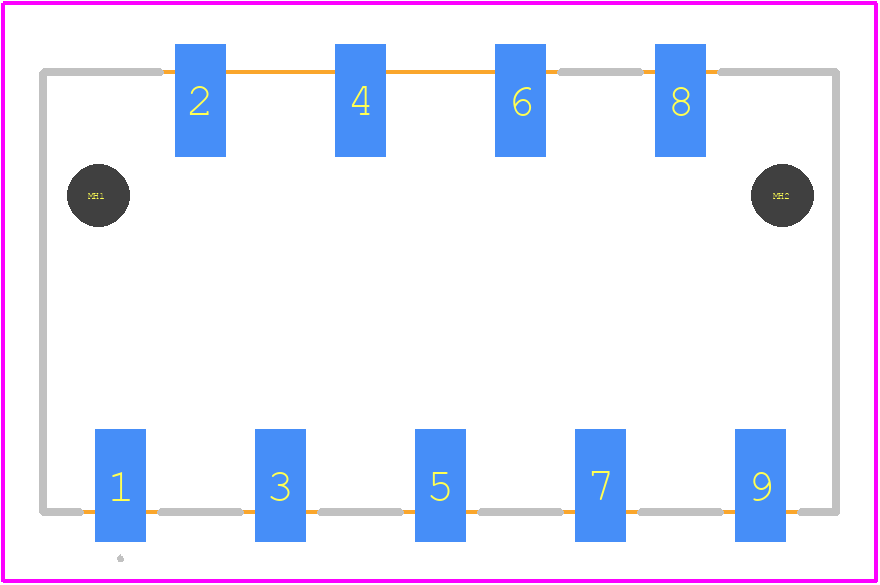 70ADJ-5-ML1G - Bourns PCB footprint - Other - Other - 70ADJ-5-ML1G-1