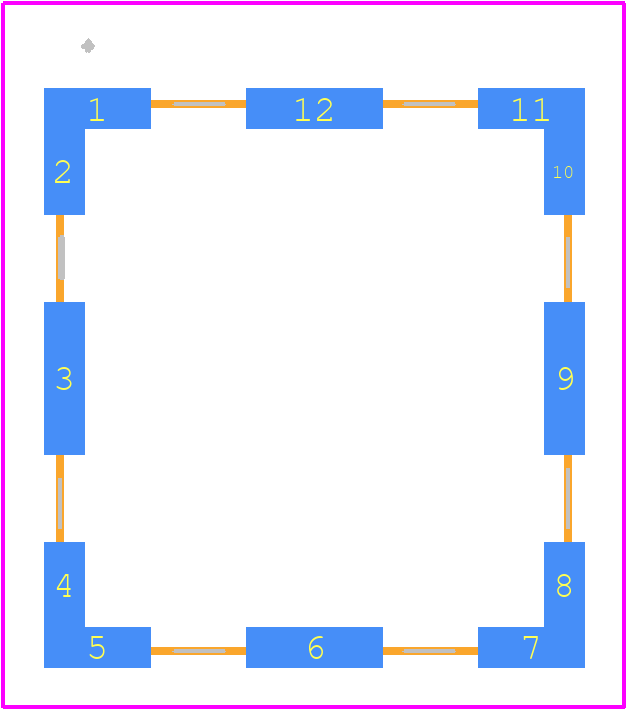 2118706-2 - TE Connectivity PCB footprint - Other - Other - 2118706-2-1