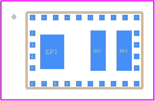 MAXM17575ALI# - Analog Devices PCB footprint - Other - Other - MAXM17575ALI#