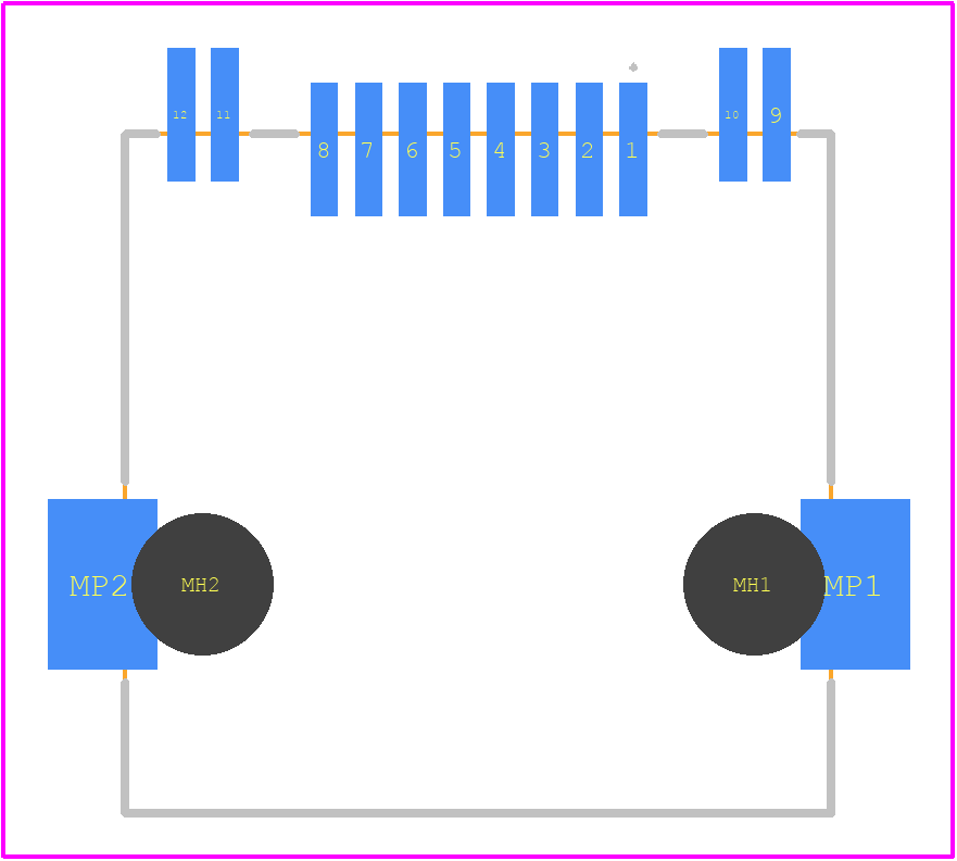 2-6339191-1 - TE Connectivity PCB footprint - Other - Other - 2-6339191-1-2