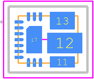 IR3473MTRPBF - Infineon PCB footprint - Other - Other - PQFN-24L