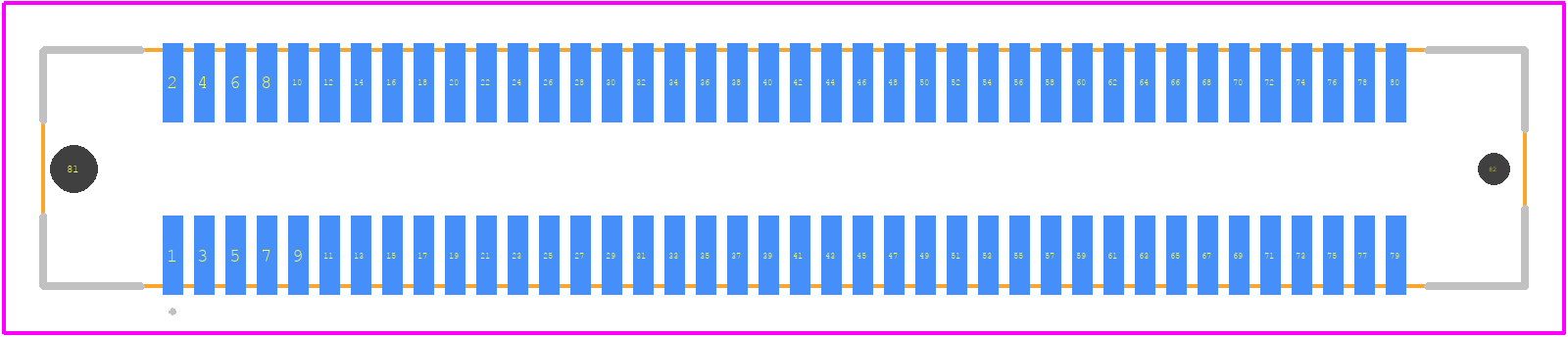 5177985-3 - TE Connectivity PCB footprint - Other - Other - 5177985-3-1