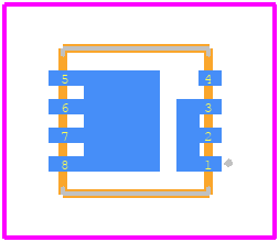 BSZ068N06NS - Infineon PCB footprint - Other - Other - PG-TSDSON-8FL-1
