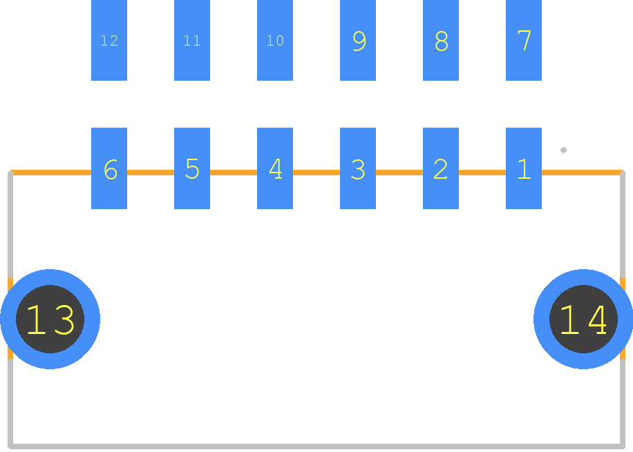 0430451208 - Molex PCB footprint - Other - Other - 0430451208