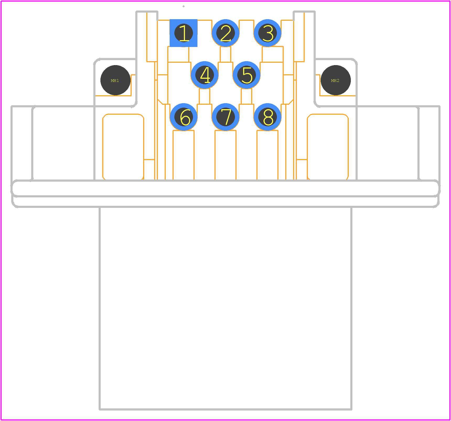 776280-2 - TE Connectivity PCB footprint - Other - Other - 776280-2