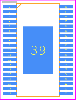 PCA9956BTWY - NXP PCB footprint - Small Outline Packages - Small Outline Packages - PCA9956BTWY