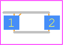 SL210PL-TP - MCC PCB footprint - Small Outline Diode - Small Outline Diode - SOD-123FLxx