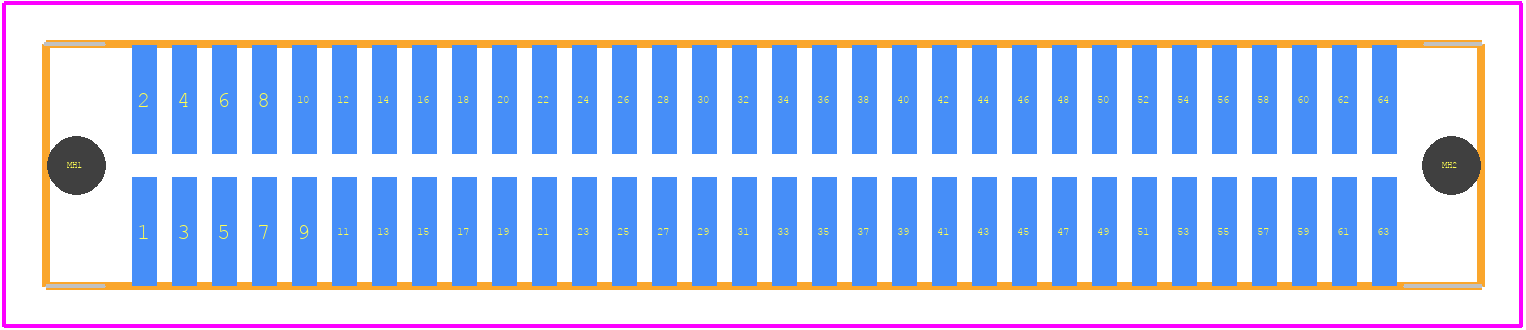 120527-1 - TE Connectivity PCB footprint - Other - Other - 120527-1-2