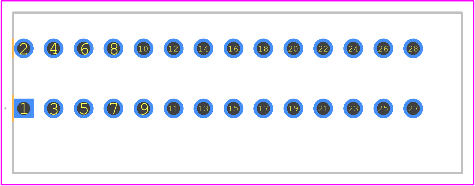 1870019 - Phoenix Contact PCB footprint - Other - Other - 1870019_1
