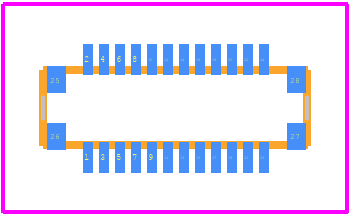 AXT624124 - Panasonic PCB footprint - Other - Other - AXT624124