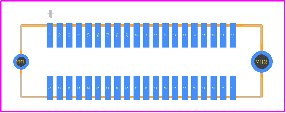 2-5177986-1 - TE Connectivity PCB footprint - Other - Other - 2-5177986-1-1