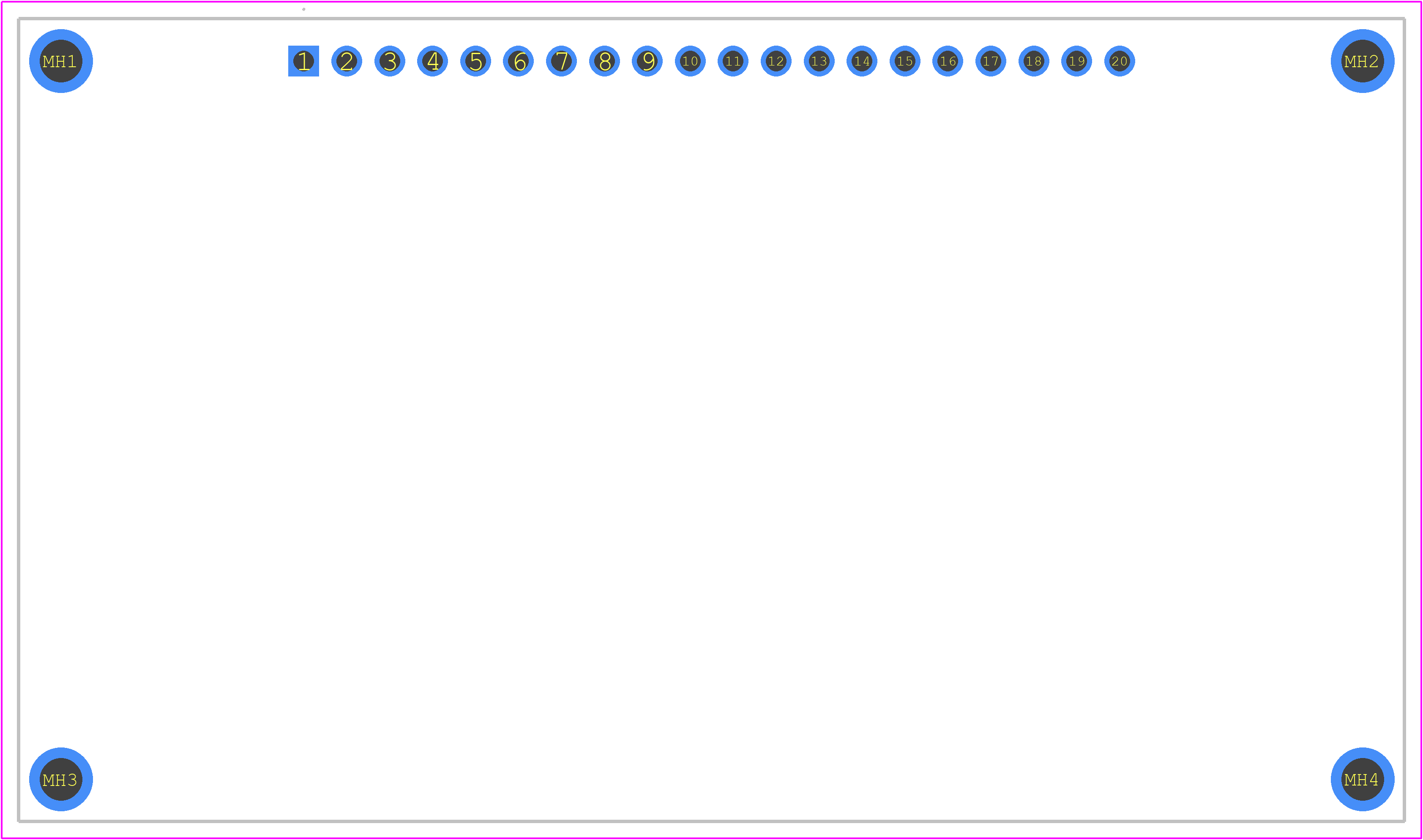 NHD-2.7-12864WDY3 - Newhaven Display PCB footprint - Other - Other - NHD-2.7-12864WDY3-1