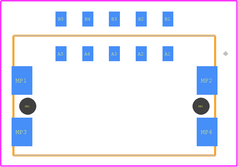 474016 - TE Connectivity PCB footprint - Other - Other - 474016-2