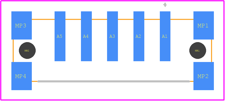 254831 - TE Connectivity PCB footprint - Other - Other - 254831