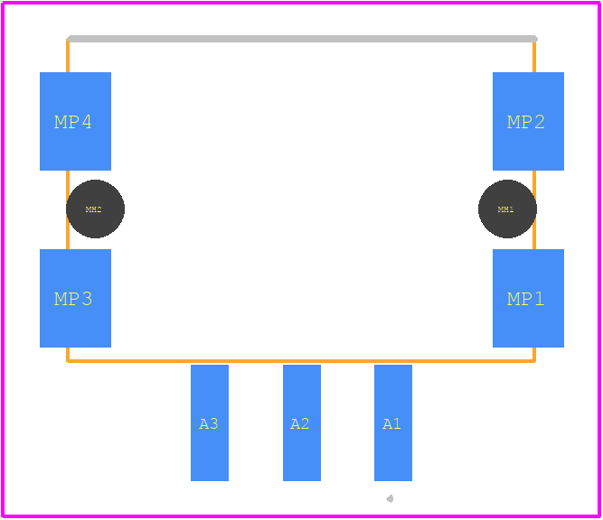 284053 - TE Connectivity PCB footprint - Other - Other - 284053-1