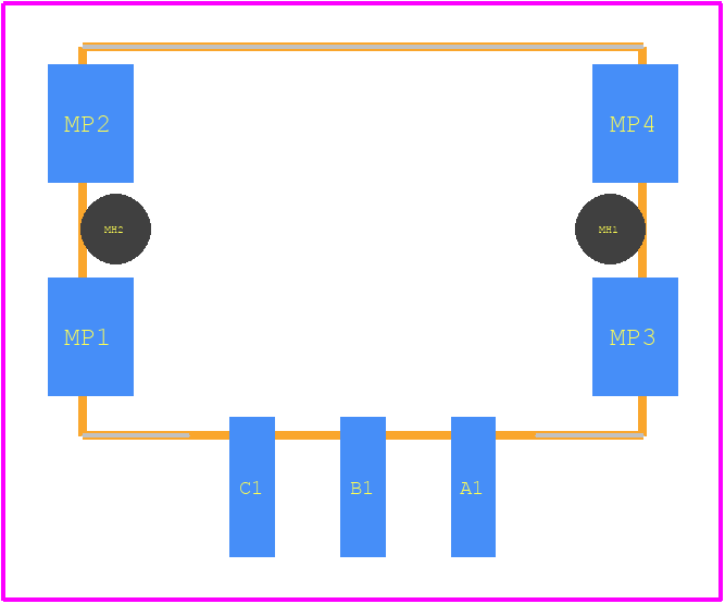 284052 - TE Connectivity PCB footprint - Other - Other - 284052-9
