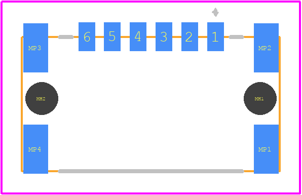 394574 - TE Connectivity PCB footprint - Other - Other - 394574