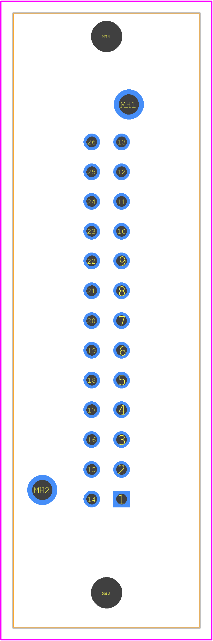 185226-1 - TE Connectivity PCB footprint - Other - Other - 185226-1-5