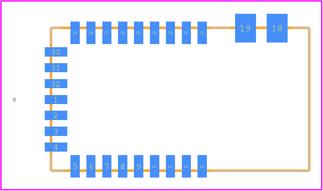 HUM-868-PRC-UFL - TE Connectivity PCB footprint - Other - Other - HUM-868-PRC-UFL-2