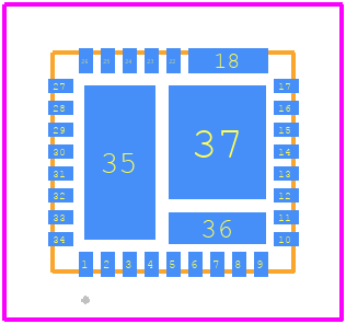 FAN2356MPX - onsemi PCB footprint - Other - Other - FAN2356MPX-2