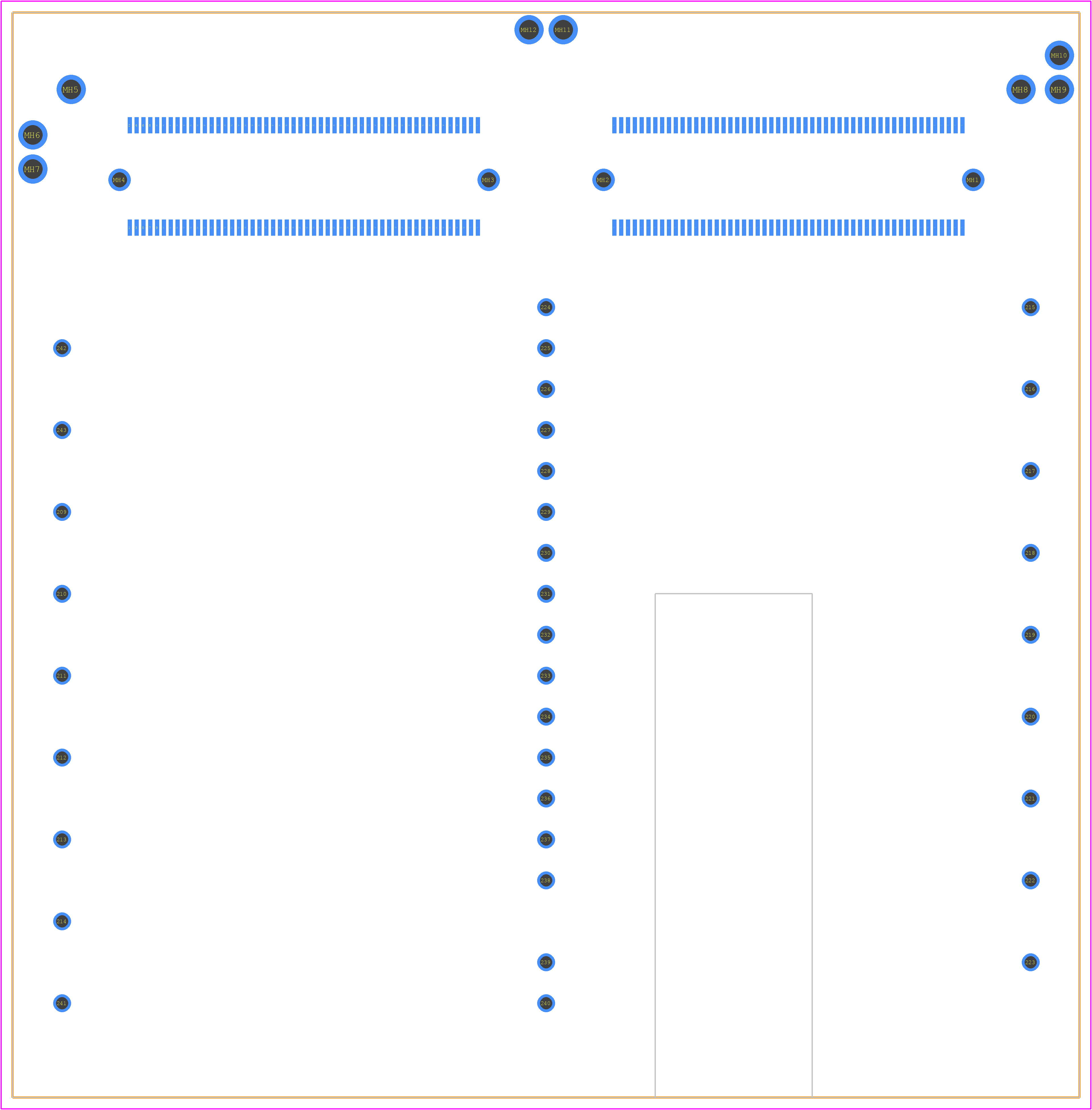 2287075-1 - TE Connectivity PCB footprint - Other - Other - 2287075-1-6