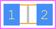 ERJ-MP2KF3M0U - Panasonic PCB footprint - Resistor Chip - Resistor Chip - ERJMP2_1