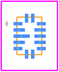 MP2276GD-Z - Monolithic Power Systems (MPS) PCB footprint - Other - Other - QFN-14 (2mmx3mm)_2021