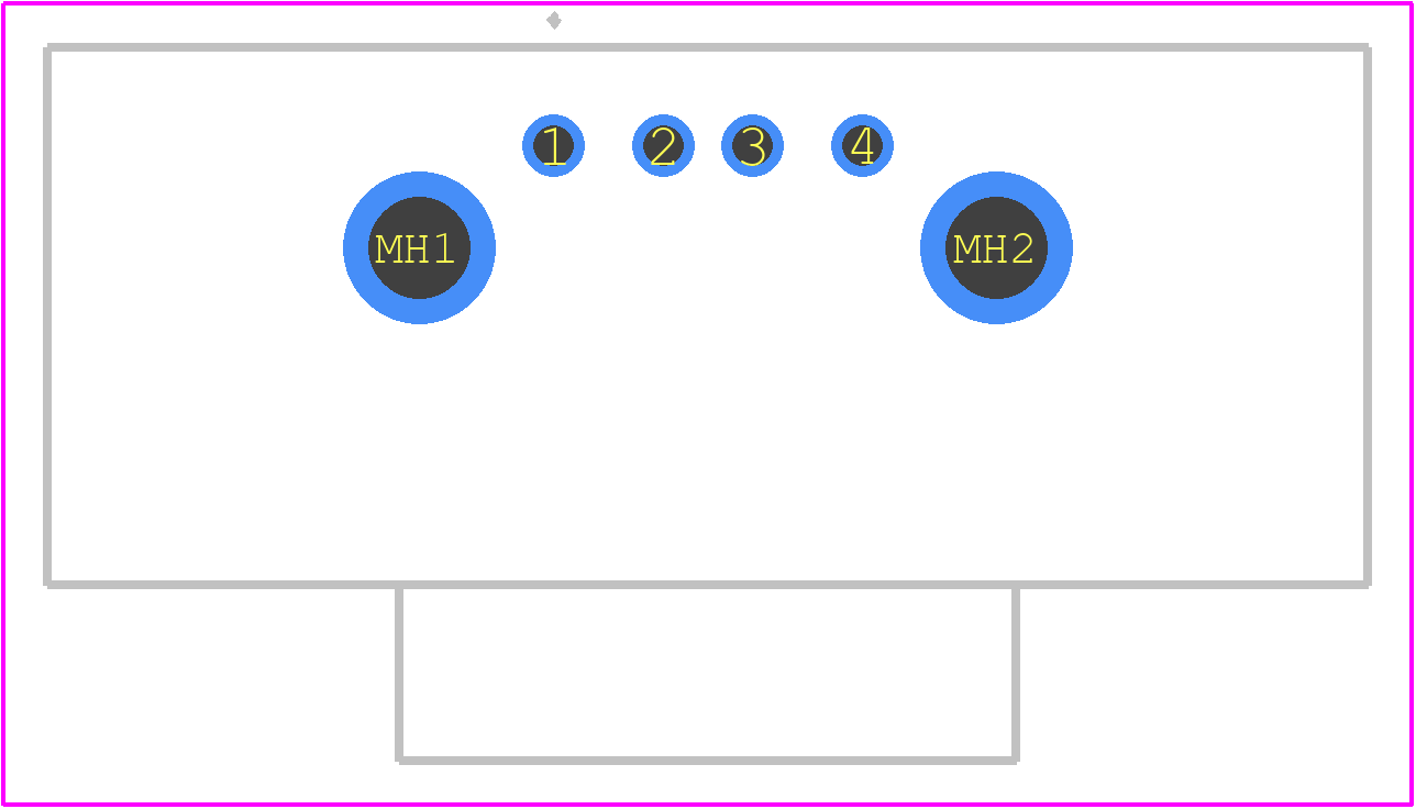 MUSBA11131 - Amphenol PCB footprint - Other - Other - MUSBA11131-1