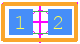 MCMR04X3303FTL - Multicomp Pro PCB footprint - Resistor Chip - Resistor Chip - 0402