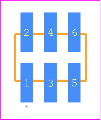 TMM-103-05-L-D-SM - SAMTEC PCB footprint - Other - Other - TMM-103-YY-XX-D-SM