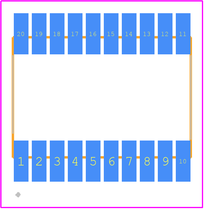 LDD-SMHTA302RISUGT - Lumex PCB footprint - Other - Other - LDD-SMHTA302RISUGT-2