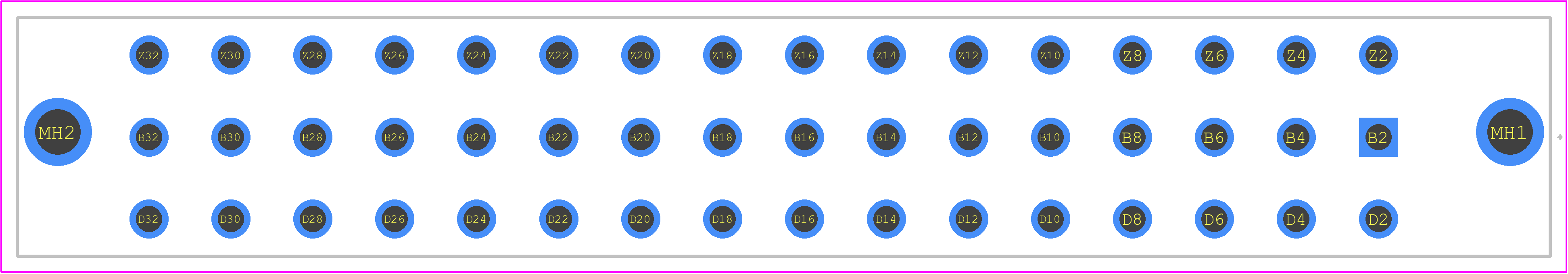344265 - TE Connectivity PCB footprint - Other - Other - 344265