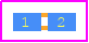 CRCW02014R99FXED - Vishay PCB footprint - Resistor Chip - Resistor Chip - CRCW0201